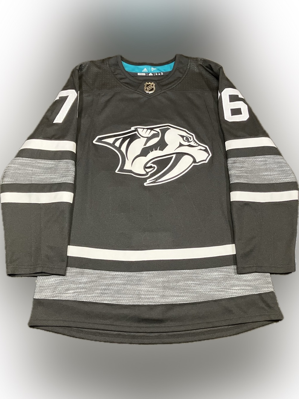 Nashville Predators P.K. Subban 2019 All Star Adidas NHL Hockey Jersey Size 46